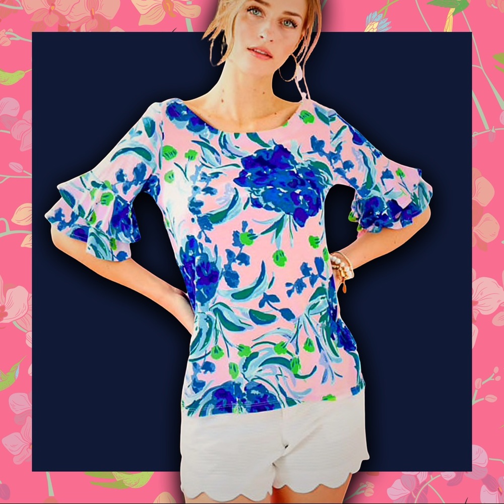 🍃🌸 Lilly Pulitzer Lula Top 🌸🍃